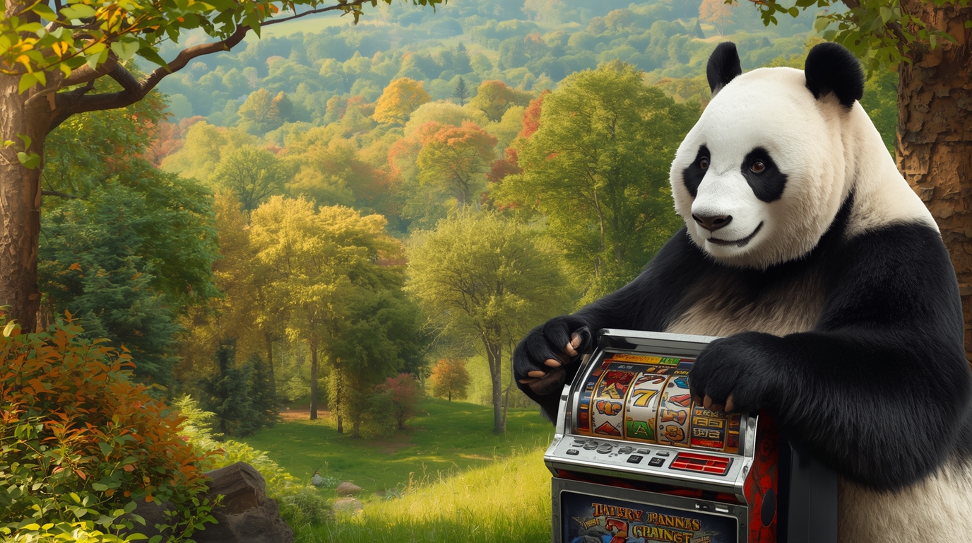 Zen Panda Loot Link — misty bamboo valley at dusk